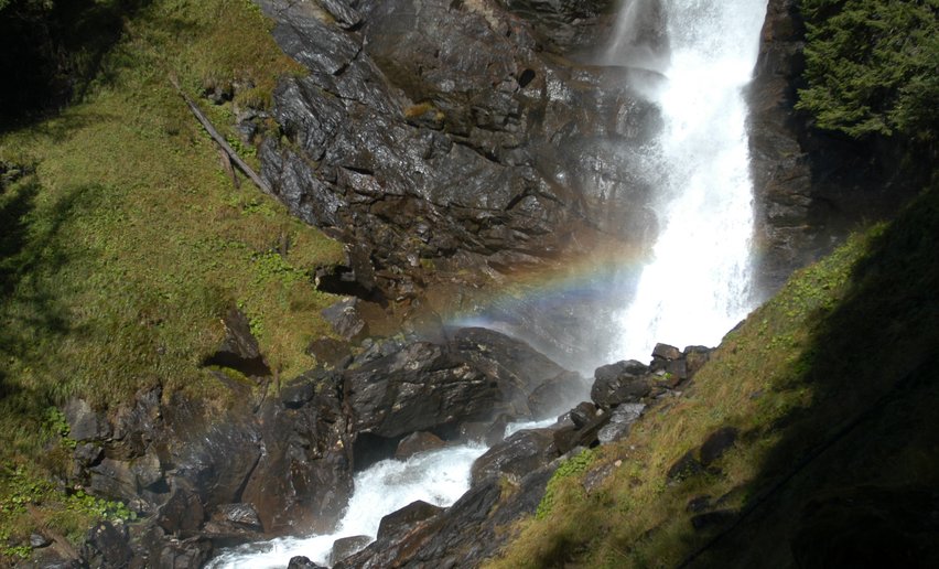 Cascate del Saent in Val di Rabbi | © Archivio APT Val di Sole - Ph Tiziano Mochen